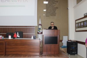 ECZANELERDE KIŞ AYLARINDA DESTEK ÜRÜNLERİ EĞİTİMİ  ODAMIZ KONFERANS SALONUNDA DÜZENLENDİ