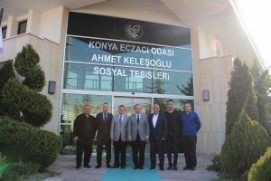 SELÇUK VE AS ECZA DEPOLARI Y.K. BAŞKANI M. SONAY GÜRGEN VE SELÇUK ECZA DEPOSU KONYA ŞUBE MÜDÜRÜ HİDAYET ÇELİK ODAMIZI ZİYARETİ HK.
