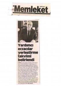 TEMMUZ 2019' DA BASINDA YER ALAN HABERLERİMİZ
