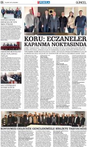 ŞUBAT 2025' DE BASINDA YER ALAN HABERLERİMİZ