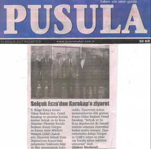 OCAK 2018' DE ÇIKAN HABERLER