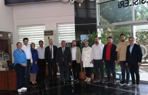SELÇUK ÜNİVERSİTESİ ECZACILIK FAKÜLTESİ DEKANLIĞININ ODAMIZI ZİYARETİ HAKKINDA
