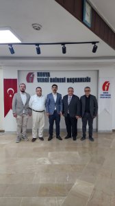 KONYA VERGİ DAİRESİ BAŞKANI İLE YAPILAN GÖRÜŞME HAKKINDA