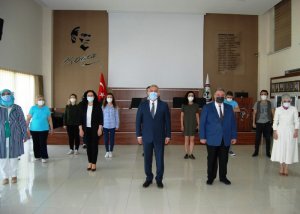 14 MAYIS ECZACILIK BAYRAMI ve ATATÜRK ANITI'NA ÇELENK SUNUMU