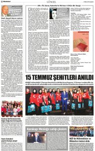 MAYIS 2017'DE ÇIKAN HABERLER