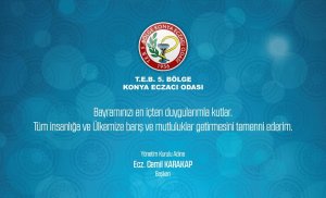 RAMAZAN BAYRAMINIZI TEBRİK EDERİZ.