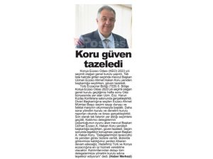 EYLÜL 2023' DE BASINDA YER ALAN HABERLERİMİZ