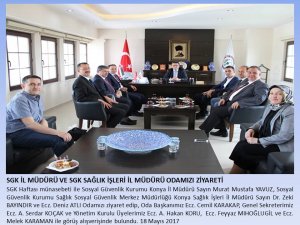 Toplantı ve Ziyaretlerimiz.