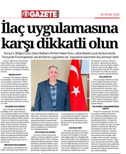 OCAK 2026' DA BASINDA YER ALAN HABERLERİMİZ