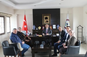 KONYA GAZETECİLER CEMİYETİ YÖNETİM KURULU 'NUN ODAMIZI ZİYARETİ HAKKINDA