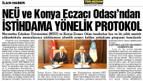 MART 2022' DE BASINDA YER ALAN HABERLERİMİZ