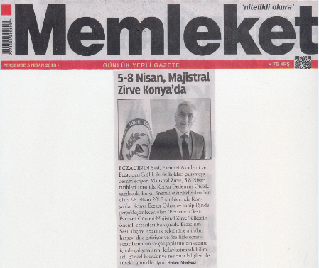 NİSAN 2018' DE ÇIKAN HABERLER