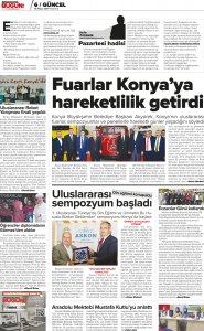MAYIS 2017'DE ÇIKAN HABERLER