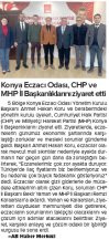 OCAK 2025' DE BASINDA YER ALAN HABERLERİMİZ