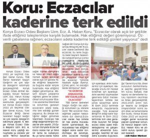 EYLÜL 2022' DE BASINDA YER ALAN HABERLERİMİZ