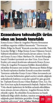 OCAK 2023' DE BASINDA YER ALAN HABERLERİMİZ