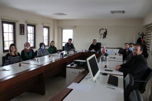 MESLEK İÇİ EĞİTİM VE STAJ KOMİSYONUMUZ ÇALIŞMALARINA DEVAM EDİYOR