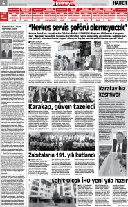 EYLÜL 2017'DE ÇIKAN HABERLER