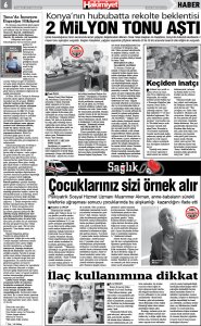 MAYIS 2017'DE ÇIKAN HABERLER