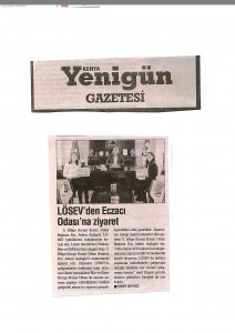 NİSAN 2019' DA BASINDA YER ALAN HABERLERİMİZ
