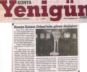 OCAK 2018' DE ÇIKAN HABERLER