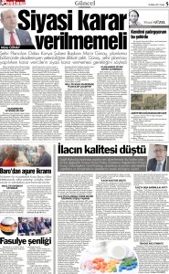 EKİM 2017' de ÇIKAN HABERLER