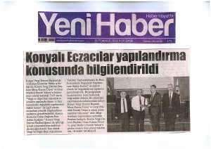 TEMMUZ 2018' DE BASINDA YER ALAN HABERLERİMİZ