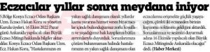 EKİM 2022' DE BASINDA YER ALAN HABERLERİMİZ