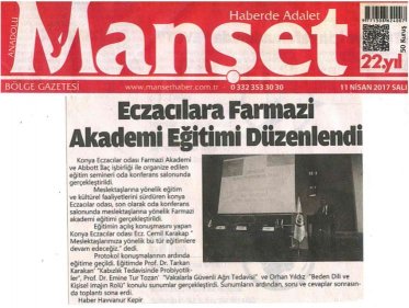 Nisan 2017'de Çıkan Haberler