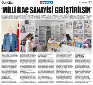 OCAK 2026' DA BASINDA YER ALAN HABERLERİMİZ