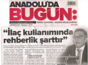 MAYIS 2017'DE ÇIKAN HABERLER