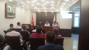 KARAPINAR VE EREĞLİ' DE TIBBİ MALZEME EK PROTOKOL VE TIBBİ MALZEMELERİN ECZANELERDEN TEMİNİ KONULU TOPLANTI HAKKINDA!!!