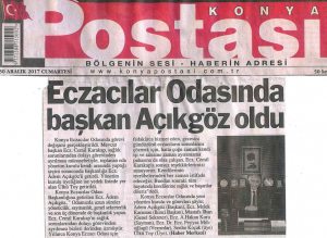 OCAK 2018' DE ÇIKAN HABERLER