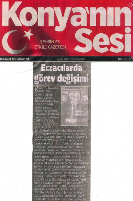 OCAK 2018' DE ÇIKAN HABERLER