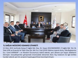 Toplantı ve Ziyaretlerimiz.