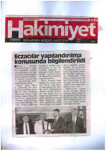 TEMMUZ 2018' DE BASINDA YER ALAN HABERLERİMİZ