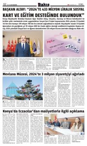 OCAK 2025' DE BASINDA YER ALAN HABERLERİMİZ