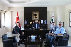 BAYIR DİAMOND OTEL'İN ODAMIZ YÖNETİM KURULUNU ZİYARETİ