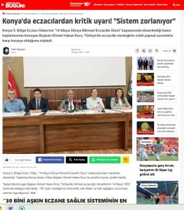 MAYIS 2026' DA BASINDA YER ALAN HABERLERİMİZ