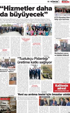 Nisan 2017'de Çıkan Haberler