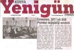 MAYIS 2017'DE ÇIKAN HABERLER