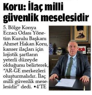 HAZİRAN 2025' DE BASINDA YER ALAN HABERLERİMİZ