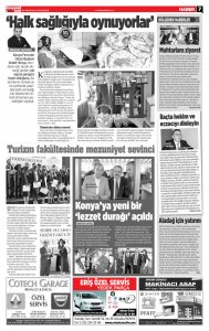 MAYIS 2017'DE ÇIKAN HABERLER