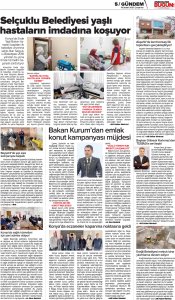ŞUBAT 2025' DE BASINDA YER ALAN HABERLERİMİZ