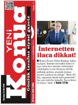KASIM 2020' DE BASINDA YER ALAN HABERLERİMİZ