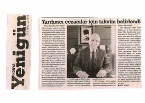 TEMMUZ 2019' DA BASINDA YER ALAN HABERLERİMİZ