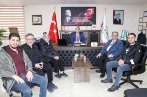 KONYA İL GÖÇ İDARESİ MÜDÜRÜ SN. ZEKİ AFŞİN BUZCU MAKAMINDA ZİYARET EDİLDİ