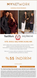 MYNETWORK KURUMSAL İLE YAPILAN İNDİRİM ANLAŞMASI HK.