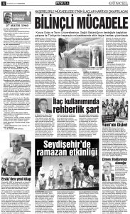 MAYIS 2017'DE ÇIKAN HABERLER