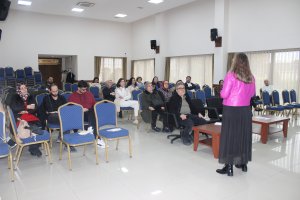 ECZANELERDE KIŞ AYLARINDA DESTEK ÜRÜNLERİ EĞİTİMİ  ODAMIZ KONFERANS SALONUNDA DÜZENLENDİ